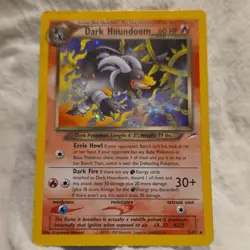 The Pokemon Company Dark Houndoom 7/105 Neo Destiny Holo Rare ENG Unlimited - Image 1