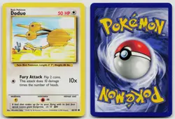 DODUO 48/102 COMMON BASE SET UNLIMITED POKEMON LP - Image 3