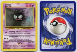 GASTLY 50/102 COMMON BASE SET UNLIMITED POKEMON LP - Image 3