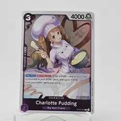 One Piece TCG: Two Legends CHARLOTTE PUDDING OP08-067 R Foil English NM - Image 1
