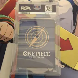 One Piece Nami OP01-016 Romance Dawn Alt art Beta Version PSA 10 - Image 2