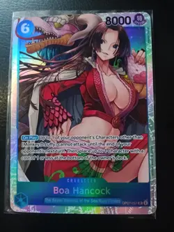Boa Hancock OP07-051 - One Piece TCG English - SR Super Rare Foil NM💎💎💎💎💎 - Image 1