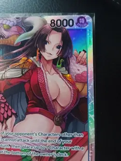 Boa Hancock OP07-051 - One Piece TCG English - SR Super Rare Foil NM💎💎💎💎💎 - Image 3