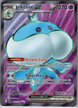 Jellicent ex - 160/086 SV: White Flare - Pokemon Card - NM - Image 1