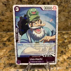 Uso-Hachi ST18-001 Holo Pirate Foil Premium Collection PRB02 One Piece Card Game - Image 1