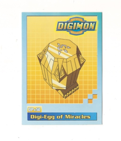 2000 Bandai Magnamon Digimon Digi - Egg of Miracles Tag Exclusive Promo Card - Image 1