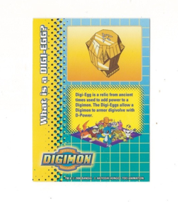 2000 Bandai Magnamon Digimon Digi - Egg of Miracles Tag Exclusive Promo Card - Image 2