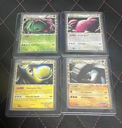 Pokemon TCG Lot of 4 Cards - Meganium Blissey Lanturn Donphan - Image 1