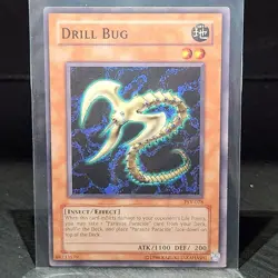 Drill Bug PSV-078 Pharaoh's Servant: Yugioh Unlimited Common - Lightly Played - Image 1