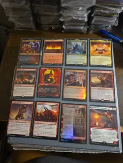 Red Magic The Gathering Cards - Image 1
