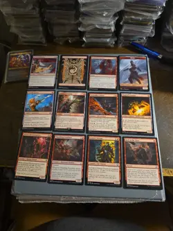 Red Magic The Gathering Cards - Image 2