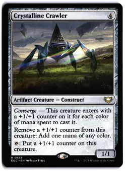 Crystalline Crawler NM EOC MTG Commander: Edge of Eternities - Image 1