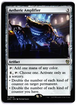 Aetheric Amplifier NM DRC MTG Commander: Aetherdrift - Image 1