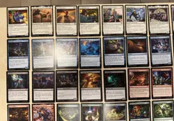 Magic the Gathering Teenage Mutant Ninja Turtles All Base Set Common & Uncommons - Image 2