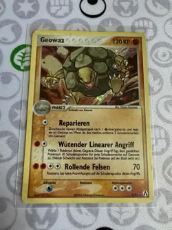 Golem 6/92 Holo Rare Legend Maker Pokemon Lightly Played - Image 2