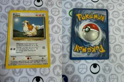 Pidgey 57/102 Common Base Set Unlimited Pokemon Lightly Played - Image 1