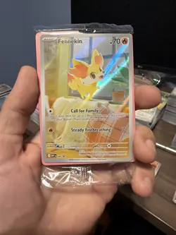 Pokemon Fennekin 080 - Black Star PROMO Sealed Chaos Rising ETB - Image 1