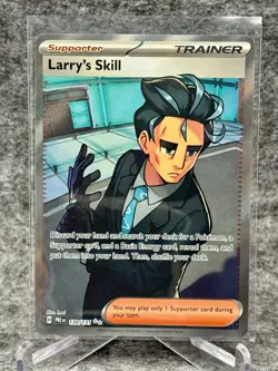 Pokemon Larry's Skill 139/131 Prismatic Evolutions Ultra Rare Full Art - Image 1