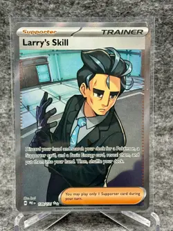 Pokemon Larry's Skill 139/131 Prismatic Evolutions Ultra Rare Full Art - Image 1