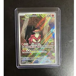 Pokemon Turtonator SV07: Stellar Crown 146/142 Illustration Rare Full Art Holo - Image 1