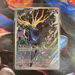 Pokemon TCG Xerneas Illustration Rare Full Art Holo 091/086 Chaos Rising NM - Image 1