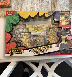 Pokemon Mega Evolution Ascended Heroes Premium Poster Collection Lucario - Image 1