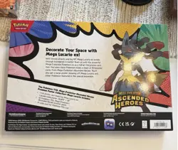 Pokemon Mega Evolution Ascended Heroes Premium Poster Collection Lucario - Image 2