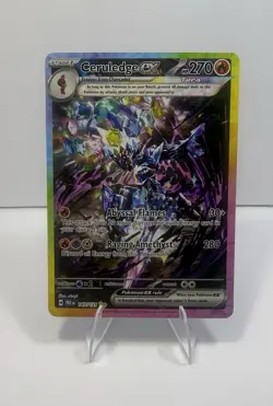 Pokemon TCG Ceruledge EX Sv: Prismatic Evolutions 147/131 SIR - NM ✨ - Image 1