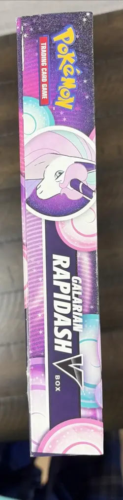 Pokemon Galarian Rapidash V Box - Image 4