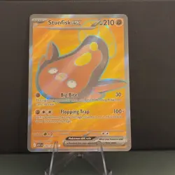 Stunfisk ex 252/217 Ultra Rare Full Art - Ascended Heroes ASC Pokemon TCG NM - Image 1