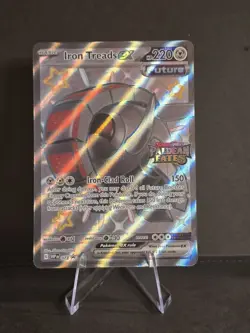 Iron Treads ex SVP 073 Paldean Fates Stamped Promo - Black Star Promo Pokemon NM - Image 1