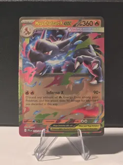 Mega Charizard X ex 013/094 Double Rare Holo - Phantasmal Flames PFL Pokemon NM - Image 1