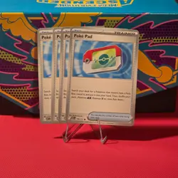 Poke Pad 198/217 ASC Playset (4x) - Pokemon TCG Ascended Heroes - NM - Image 1