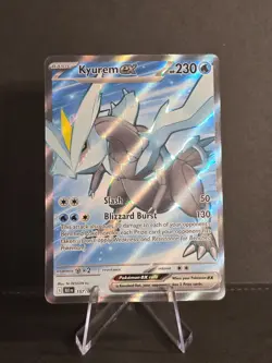 Kyurem ex 157/086 Ultra Rare Holo - SV Black Bolt BLK Pokemon TCG NM - Image 1