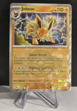 Jolteon 029/131 Poke Ball Reverse Holo - Prismatic Evolutions PRE Pokemon NM - Image 1