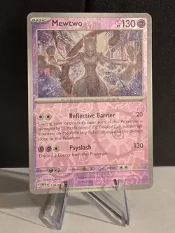Mewtwo 150/165 Reverse Holo - Scarlet & Violet 151 - Pokemon TCG - NM - Image 1