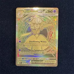 Pokemon Gold Mega Gardevoir EX 187/132 Mega Evolution Holo Full Art - Image 1