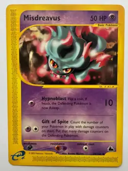 Pokemon Misdreavus Skyridge 39/144 Uncommon Regular - Image 1