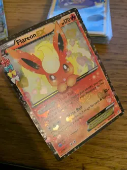 NM! Flareon (RC6/RC32) XY Generations Full Art Radiant Collection Pokemon Card! - Image 3