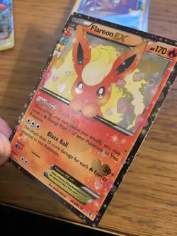 NM! Flareon (RC6/RC32) XY Generations Full Art Radiant Collection Pokemon Card! - Image 4