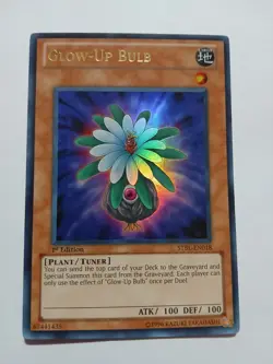 Yugioh Glow-Up Bulb Ultra Rare STBL-EN018 1st Ed Lightly Played - Image 1