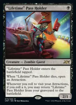 MTG LIFETIME PASS HOLDER EXC - 79 - UNF - MAGIC - Image 1