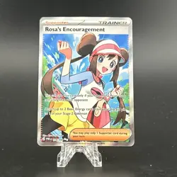 Rosa's Encouragement 114/088 Ultra Rare Perfect Order Pokemon Near Mint - Image 1
