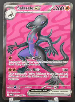Pokemon Salazzle ex #101/088 English Perfect Order Ultra Rare Full Art - Image 1