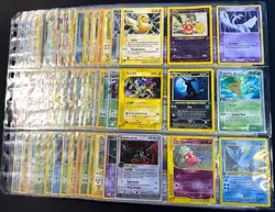 Lot of 135 ALL HOLO Vintage Pokemon Card Binder Collection - Image 1