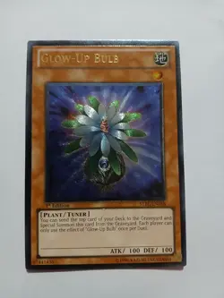 Yugioh Glow-Up Bulb Ultimate Rare STBL-EN018 1st Ed Lightly Played - Image 1
