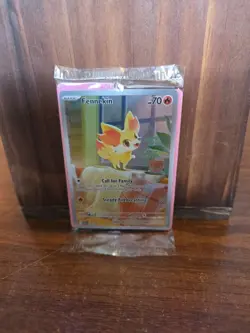 Pokemon Fennekin 080 - Black Star PROMO Sealed Chaos Rising ETB - Image 1