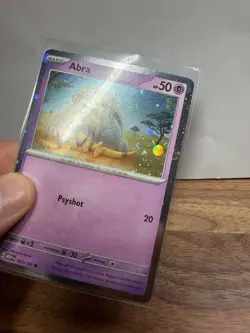 HD HOLO Abra 063/165 Cosmos Holo 151 Pokemon - Image 2