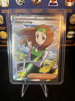 Pokemon TCG Daisy's Help Scarlet & Violet-151 195/165 Holo Ultra Rare - Image 1