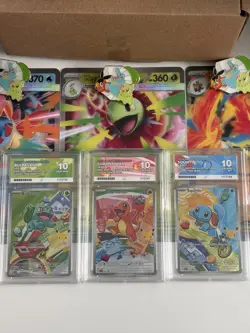 Pokemon First Partners Kanto Starters ACE 10 Perfect Subs Sequential Set - Gen 1 - Image 1